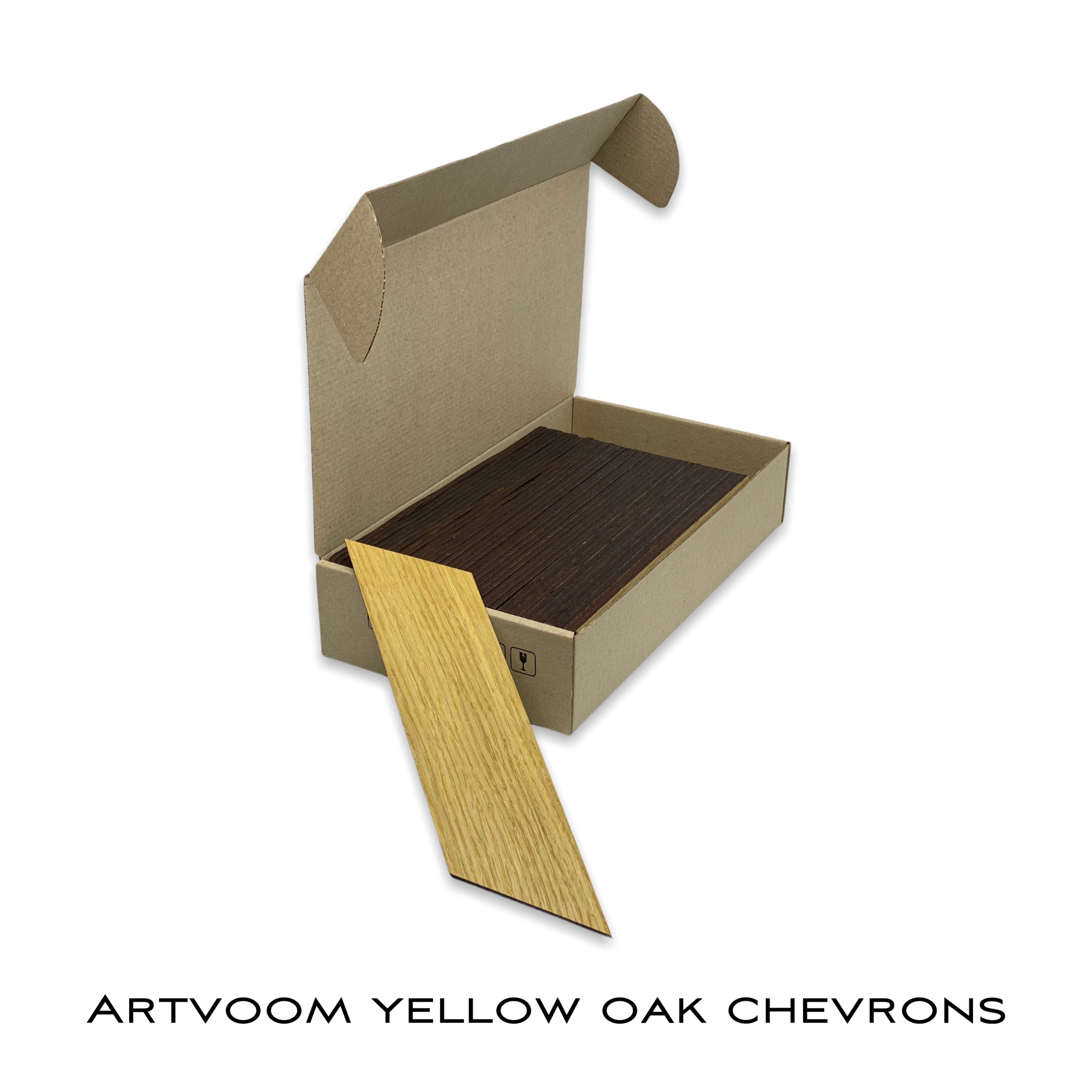 Chevrons Wooden Wall Panels, 38 pcs in box. Artvoom Wall Decor panels by Artvoom – wood decor