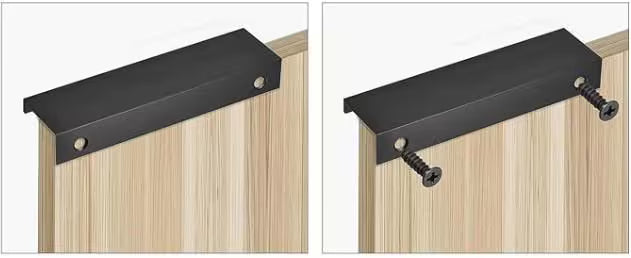 Dresser aluminum handles