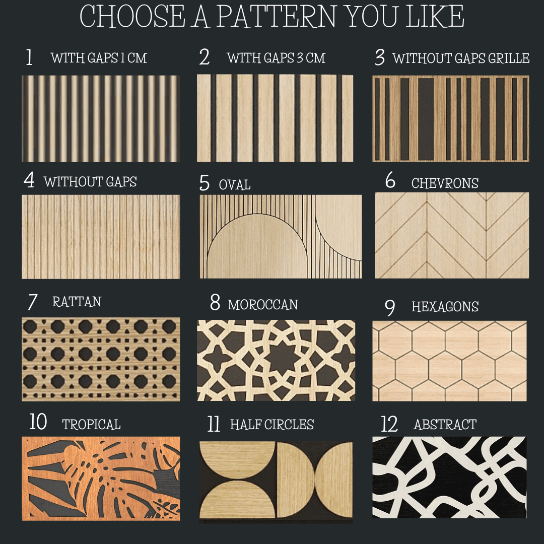 Overlay wooden slats panels for decorating ikea malm dresser 1 cm width panels by Artvoom – wood decor