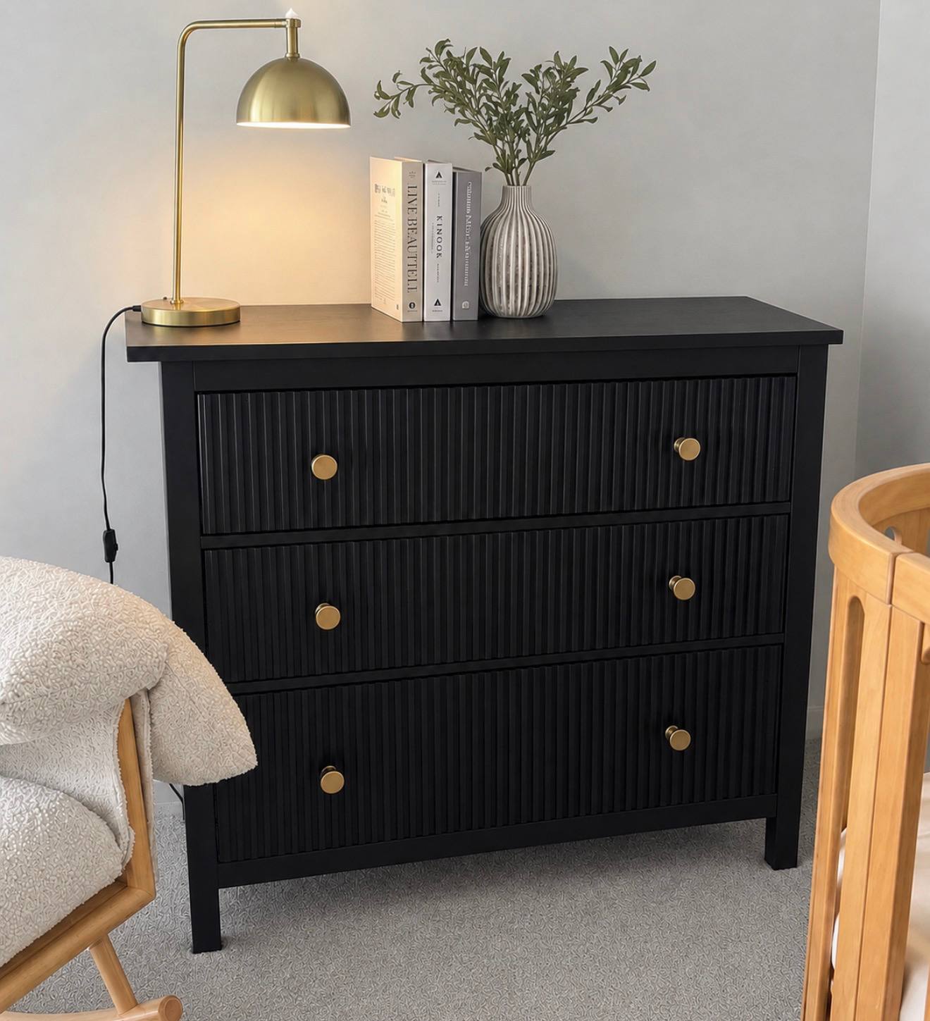 IKEA Koppang Furniture Overlays - Wood Panels for Upcycled Dresser