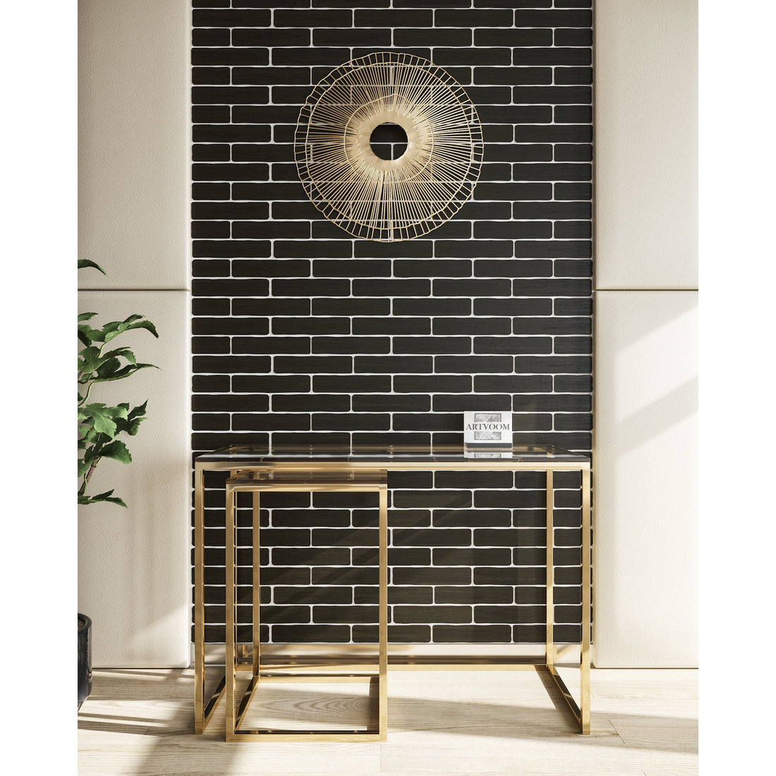 Real Wooden Ebony (Wenge) Faux Bricks for Wall Panels, 42 pcs in box. Artvoom Wall Decor panels by Artvoom – wood decor