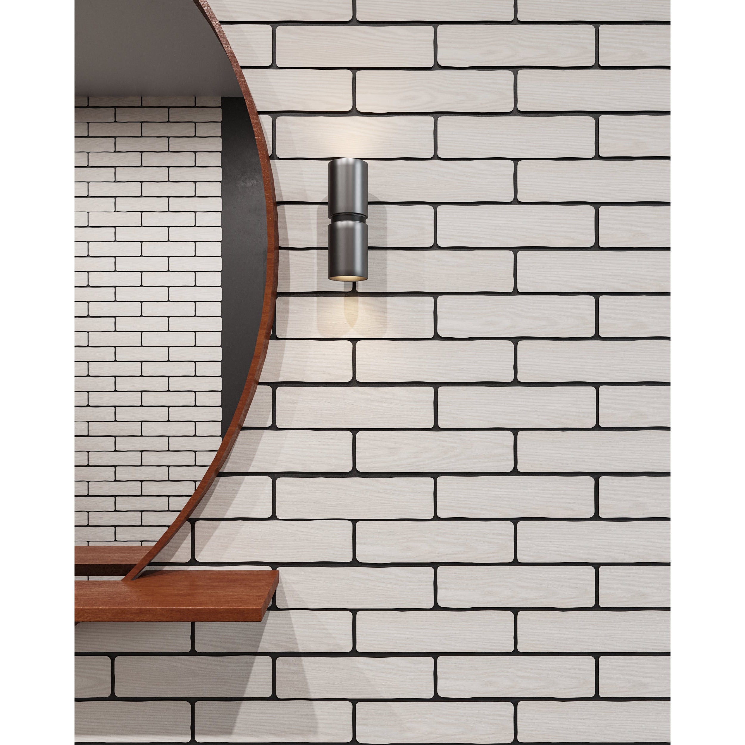 Real Wooden White Faux Bricks for Wall Panels, 42 pcs in box. Artvoom Wall Decor panels by Artvoom – wood decor