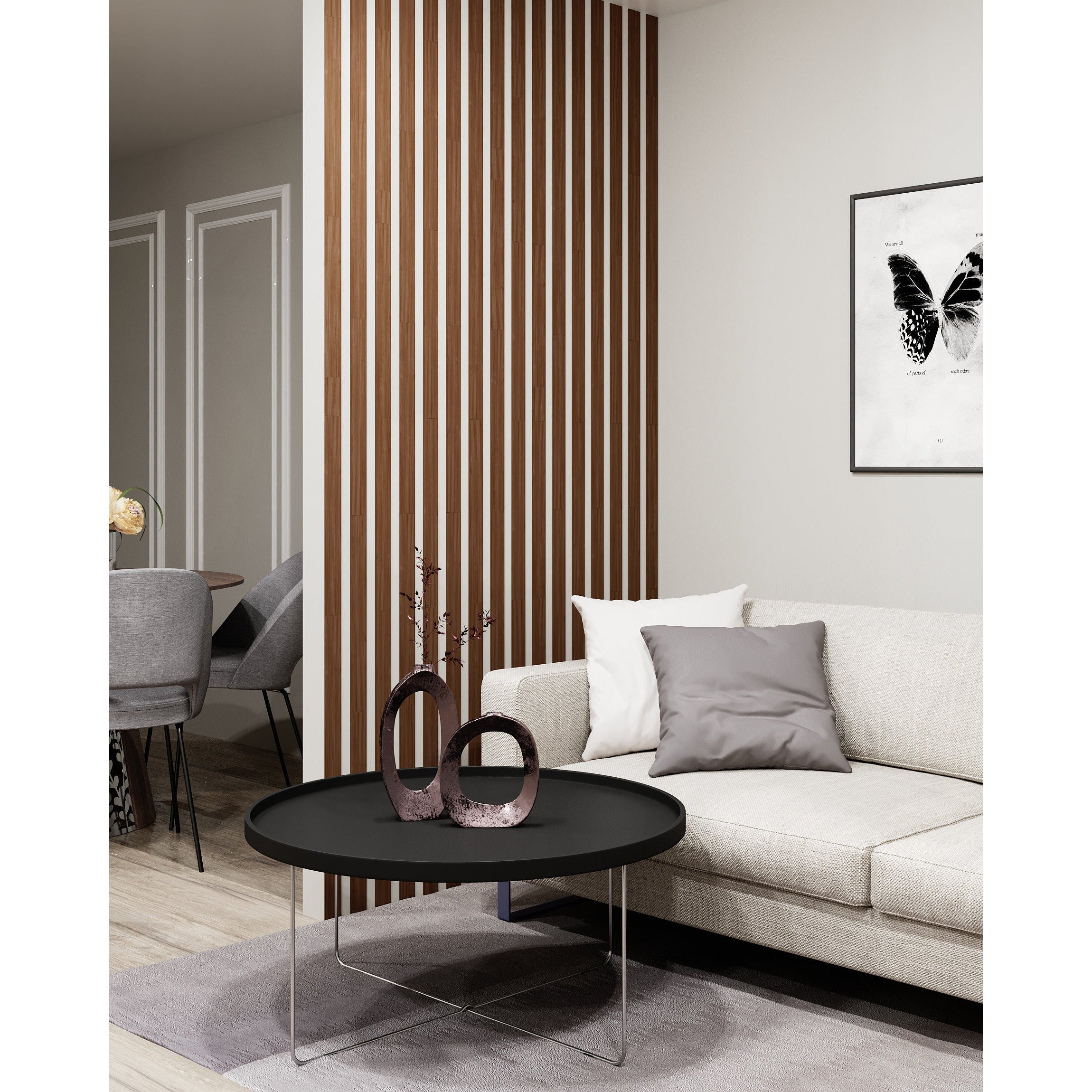 Wooden Wall Slats, 24 pcs in box. Artvoom Wall Decor panels by Artvoom – wood decor