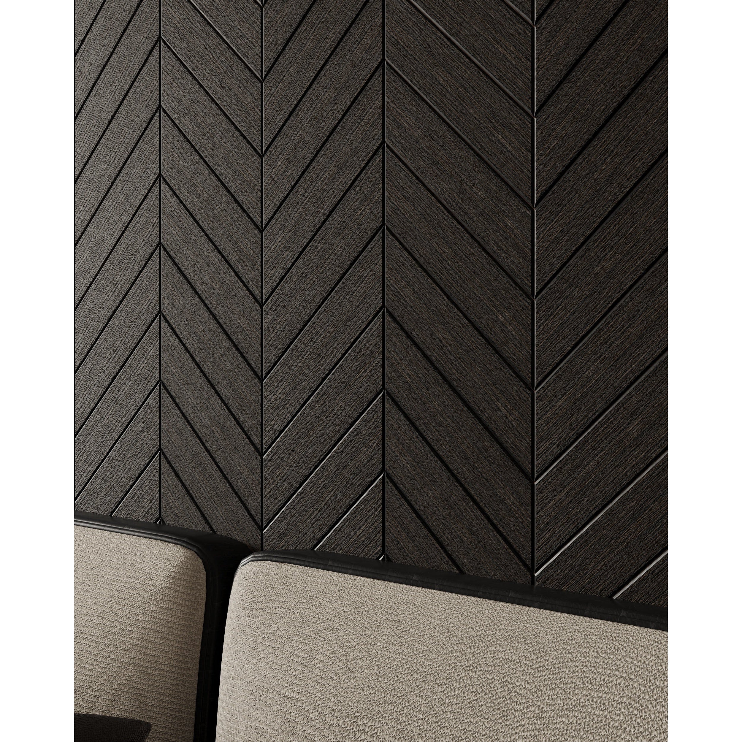 Wooden Wenge Oak Chevrons for Wall Panels, 38 pcs in box. Artvoom Wall Decor panels by Artvoom – wood decor