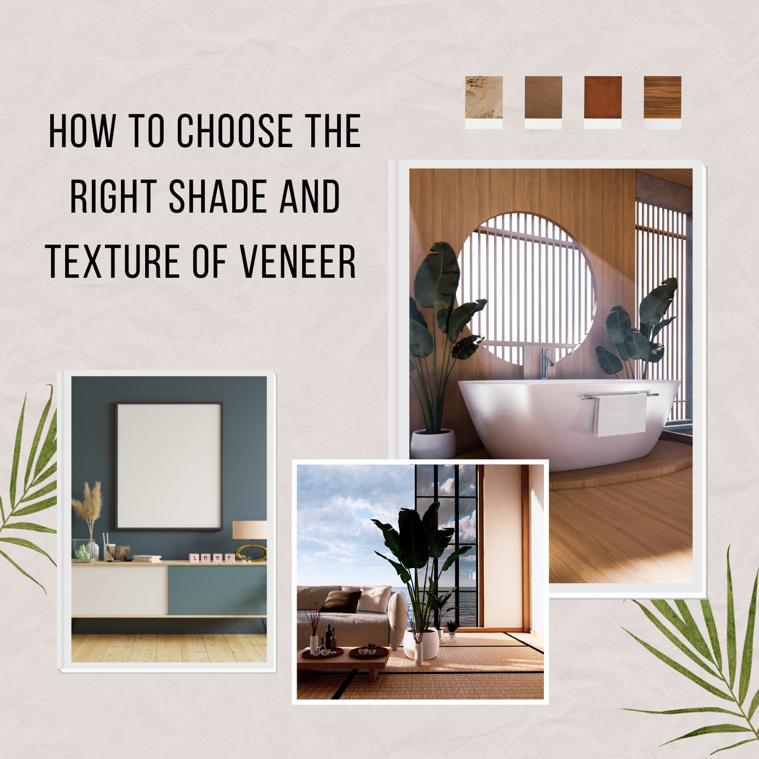 How to Choose the Right Shade and Texture of Veneer Overlays for Your Furniture: Designer Tips