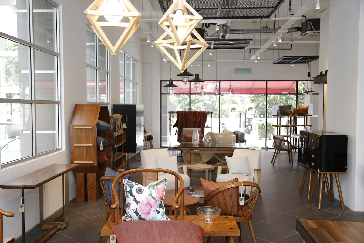 modern cafe interior