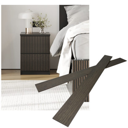 IKEA® MALM Furniture 1cm slats drawer overlay. - Artvoom