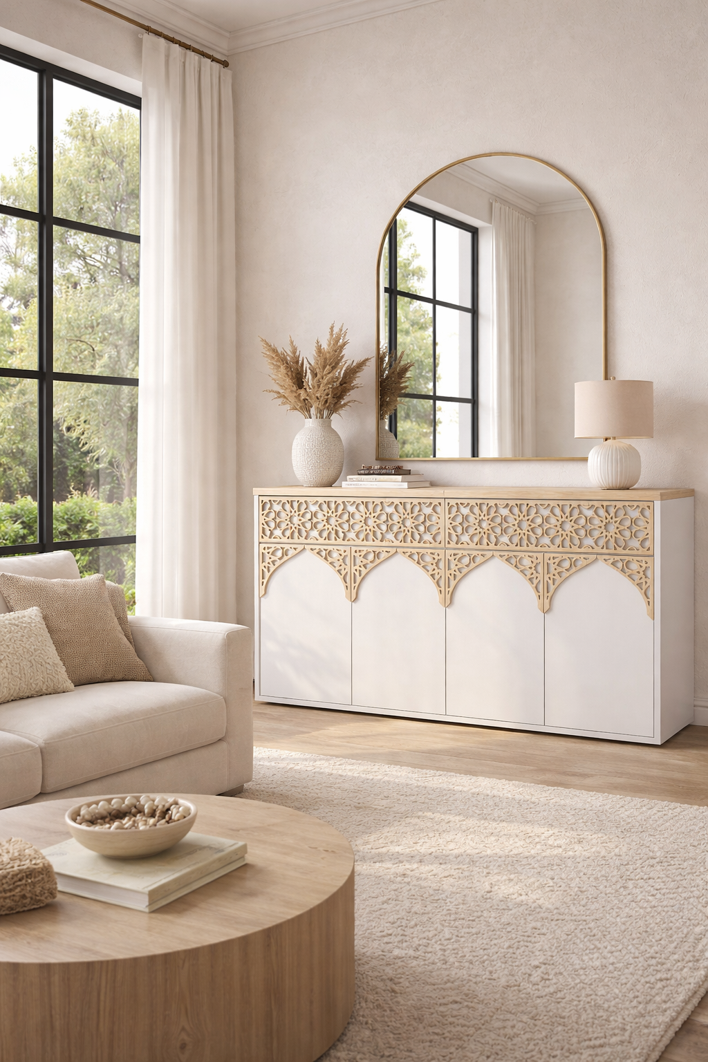 Ikea Vihals with Islamic overlays