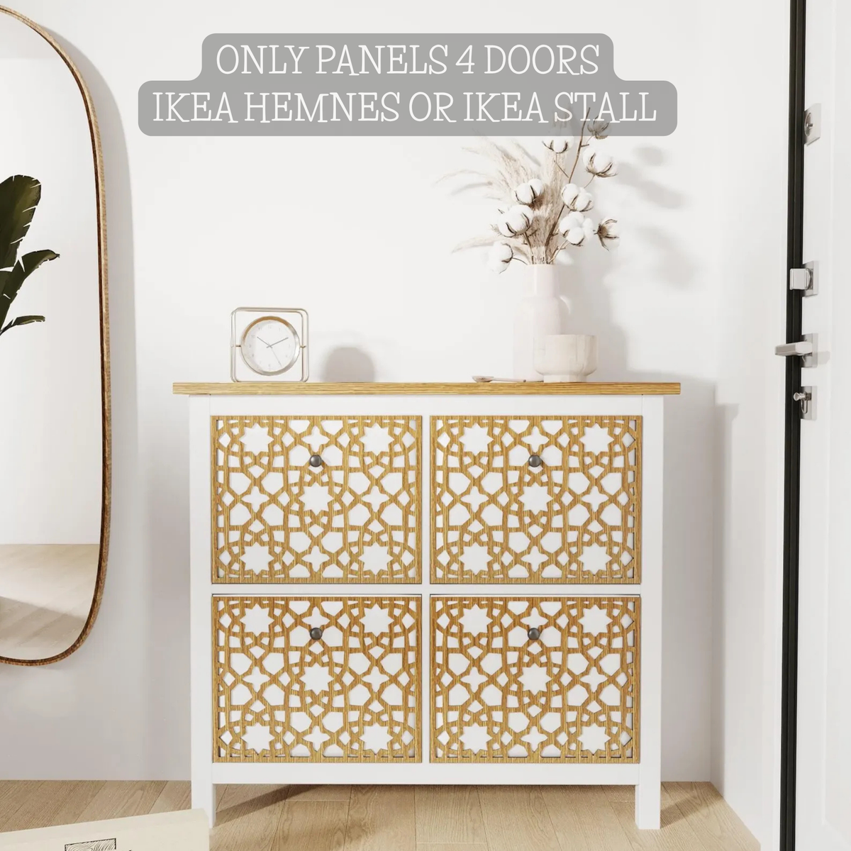 IKEA Stall Schuhschrank-Paneele – Holzplatten für individuelle Tür-Upgrades