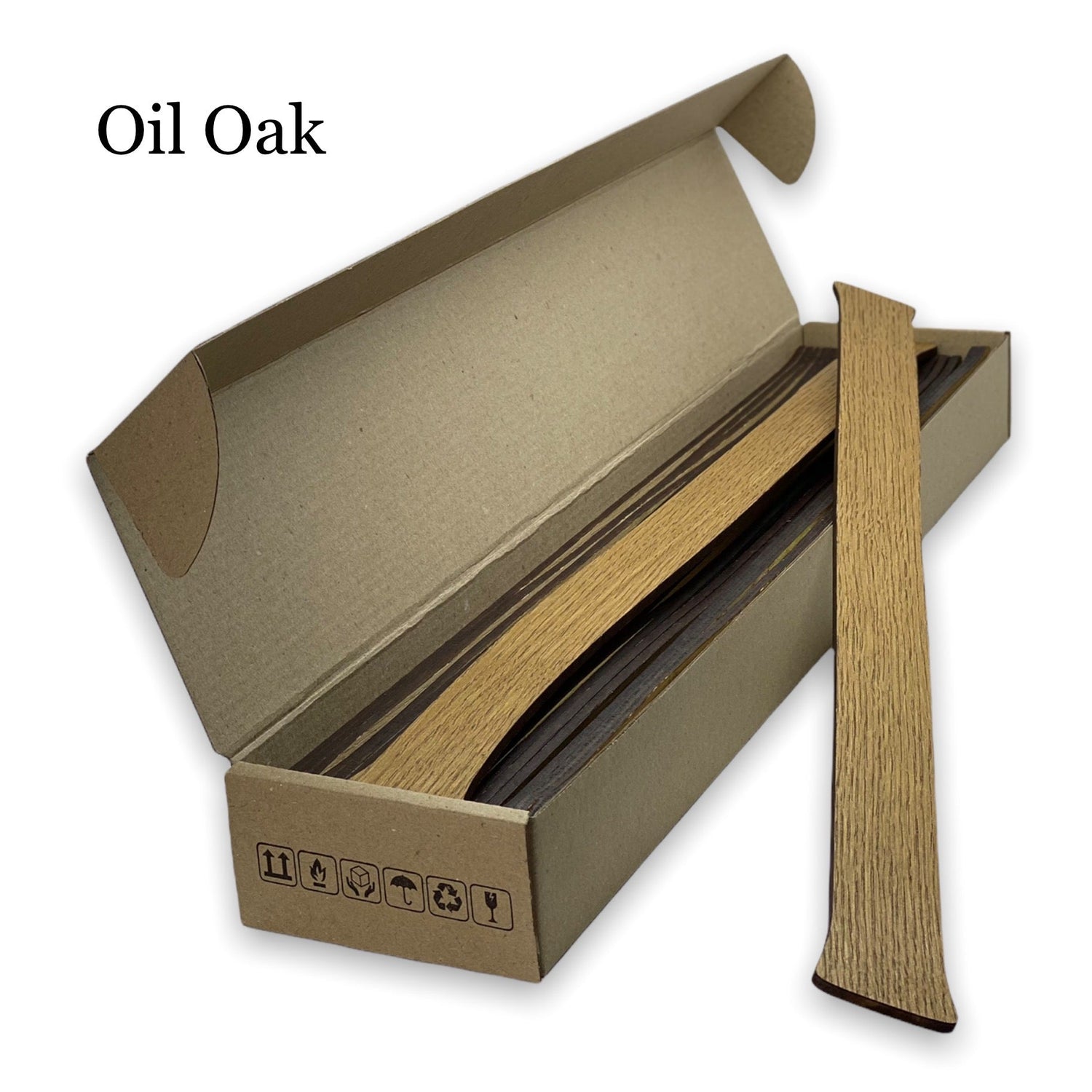 Oil Oak Bamboo Panel Wall Slats, 24 pcs in box. Artvoom Wall Décor - Artvoom