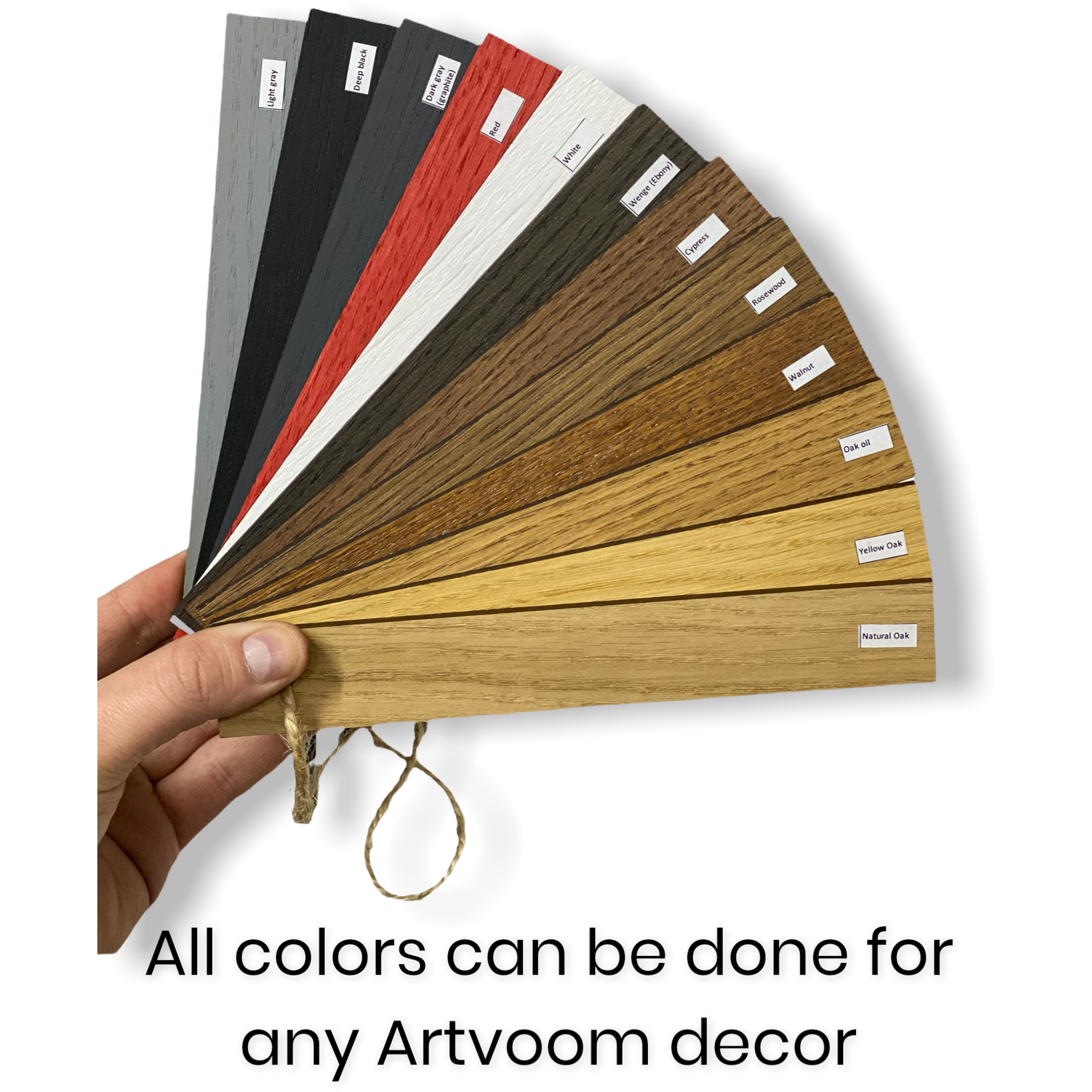 Wooden White Chevrons for Wall Panels, 38 pcs in box. Artvoom Wall Decor - Artvoom