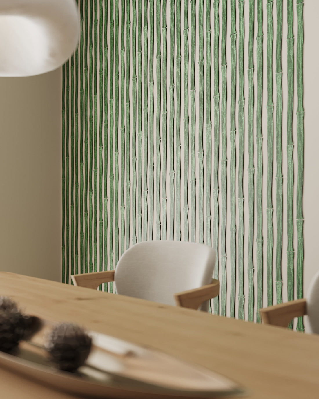 Green Bamboo Panel Wall Slats, 24 pcs in box. Artvoom Wall Decor panels by Artvoom – wood decor