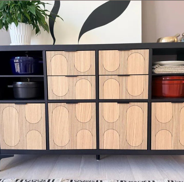 IKEA Kallax Door &amp; Drawer Front Overlays – Patterned Wood Panels panels by Artvoom – wood decor