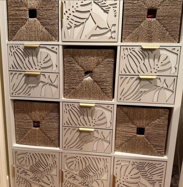 IKEA Kallax Door &amp; Drawer Front Overlays – Patterned Wood Panels panels by Artvoom – wood decor