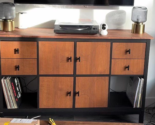 IKEA Kallax Door &amp; Drawer Front Overlays – Patterned Wood Panels panels by Artvoom – wood decor