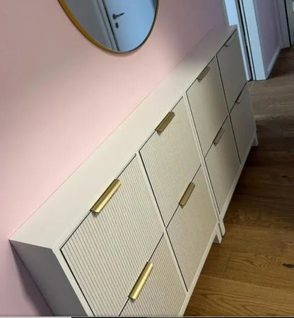 IKEA Stall Shoe Cabinet Overlays – Wood Panels for Custom Door Upgrades panels by Artvoom – wood decor