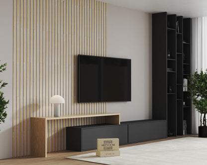 Narrow Oak Decorative Wall Slats - Wall Panels for Universal Home Decor panels by Artvoom – wood decor