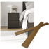 Overlay wooden slats panels for decorating ikea malm dresser 1 cm width panels by Artvoom – wood decor