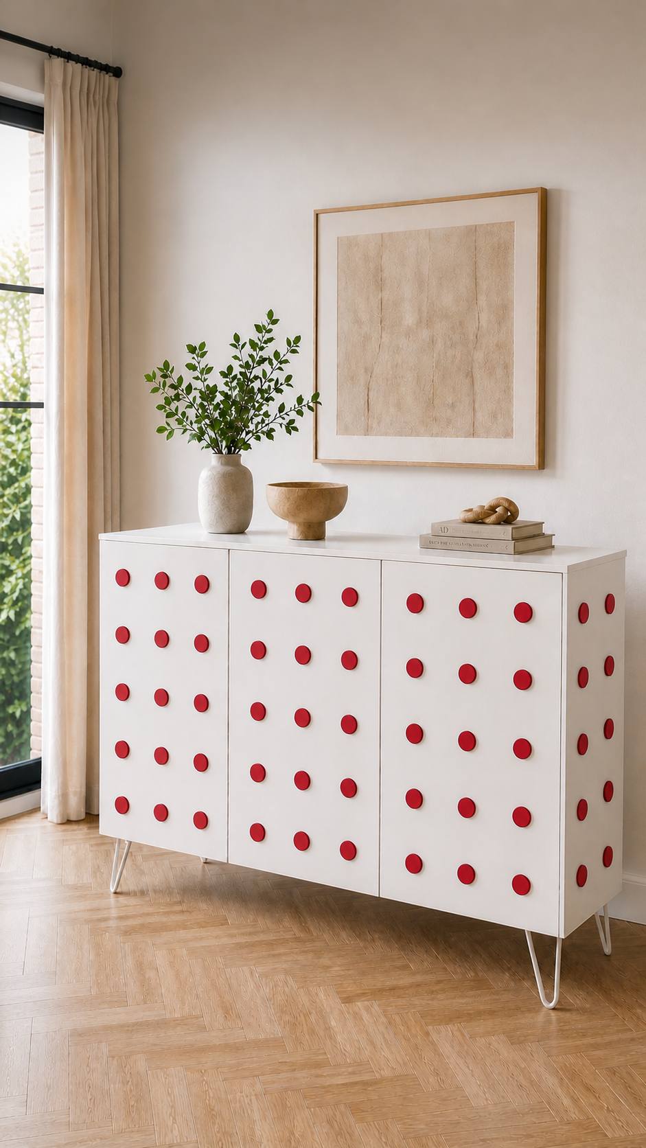 Drawer &amp; Cabinet Door Panels, Self Adhesive Geometric Wood Shapes for DIY Cabinet Decor