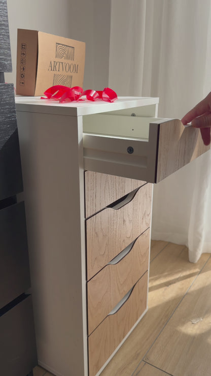 IKEA Alex Holzauflagen – Gemusterte Paneele für Schubladenfronten