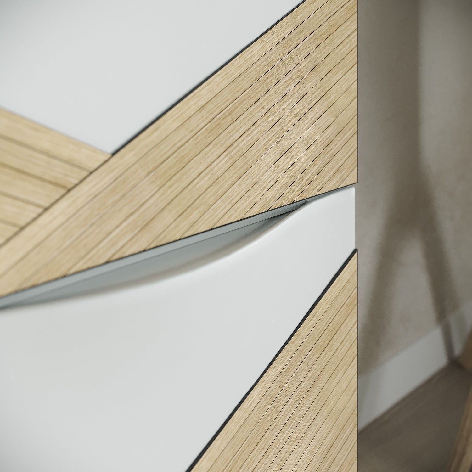 IKEA Trones Shoe Cabinet Overlays - Pre-Finished Textured Oak Cover