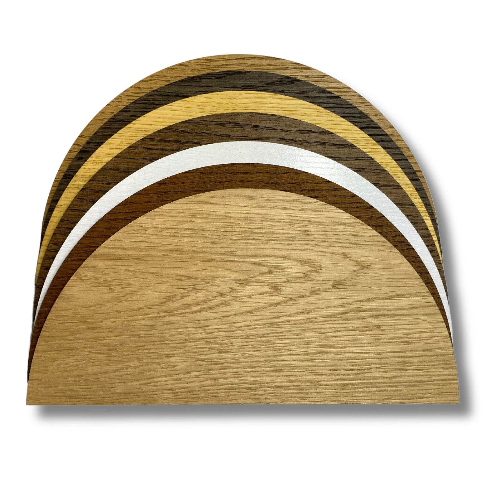 Semicircle Wooden Wall Panels | Customizable Half Сircles for Accent Wall panels by Artvoom – wood decor