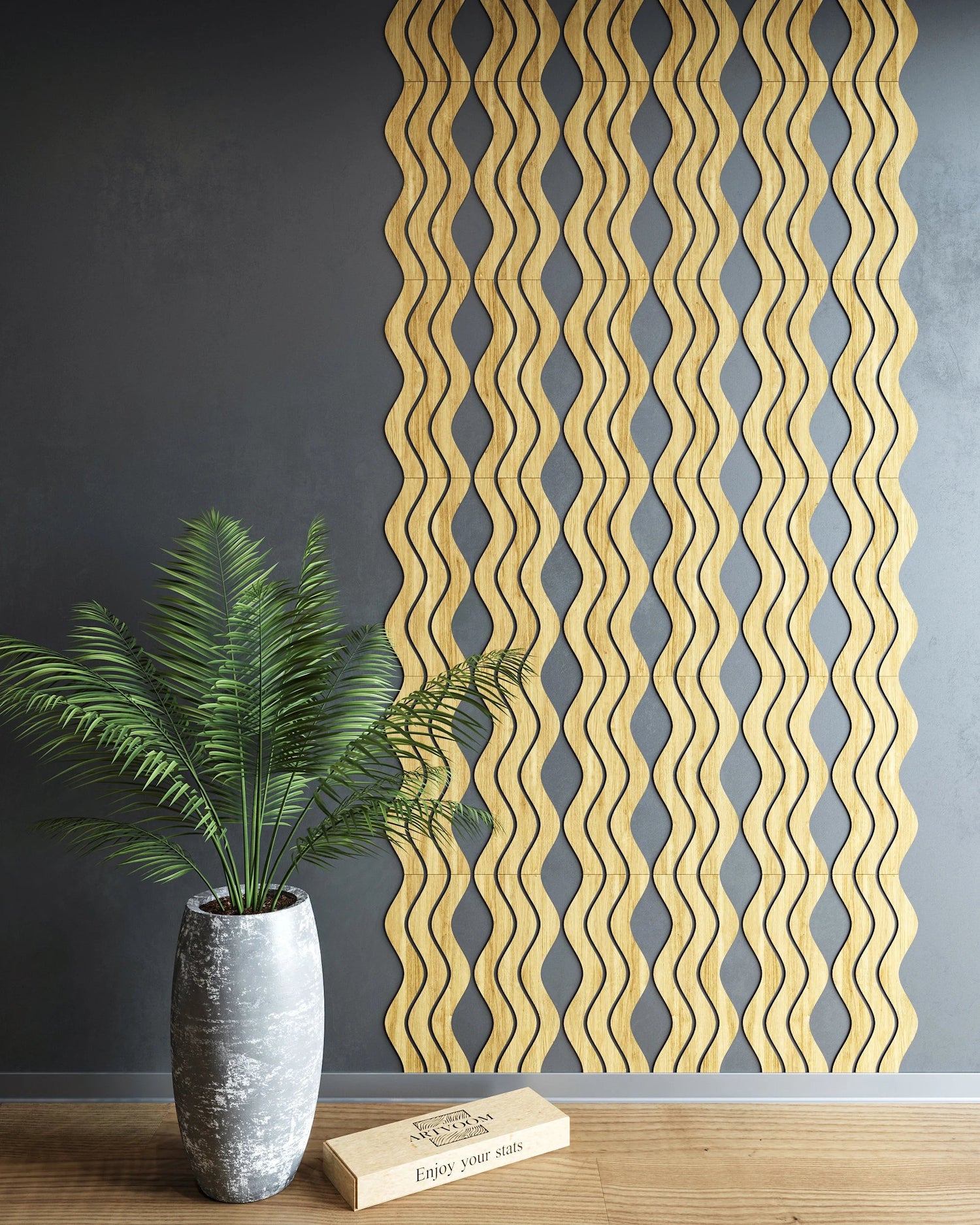 Wave Wooden Wall Panels - Transformation for Empty Walls panels by Artvoom – wood decor