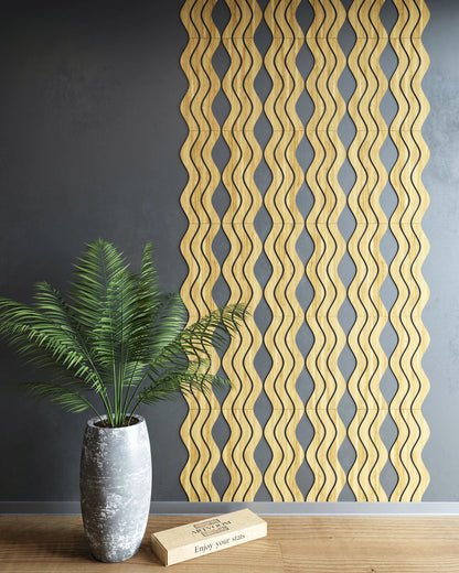 Wave Wooden Wall Panels - Transformation for Empty Walls panels by Artvoom – wood decor