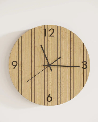 Wooden wall clock panels by Artvoom – wood decor